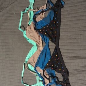 Triangle Bralettes - Parade (set of 4)